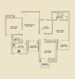 FIRST FLOOR PLAN 190 SQYDS (BUILT-UP AREA = 1103 SQ.FT.)